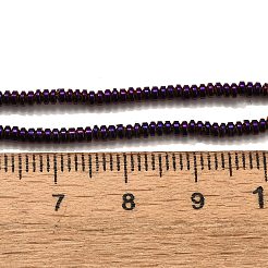 Electroplated Synthetic Non-magnetic Hematite Beads Strands&nbsp;X-G-L613-G01-01D