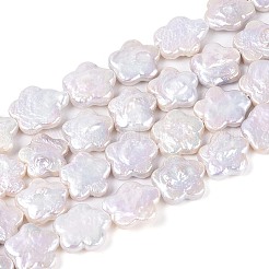 Natural Baroque Keshi Pearl Beads Strands&nbsp;PEAR-S020-A03-01A