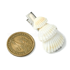 Sea Shell with Iron Alligator Hair Clips&nbsp;PHAR-JH00104-01
