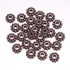 Gear Tibetan Style Alloy Spacer Beads&nbsp;RAB145-NF