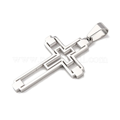 304 Stainless Steel Pendants&nbsp;STAS-P421-06P