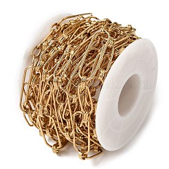 304 Stainless Steel Oval Link Chains&nbsp;CHS-K018-39G