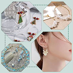 32Pcs 4 Sizes 2 Colors 316 Surgical Stainless Steel Wine Glass Charms Rings&nbsp;STAS-LP0001-02
