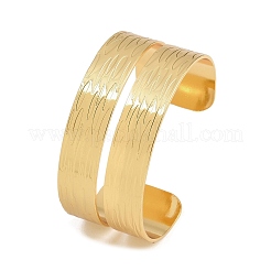 304 Stainless Steel Cuff Bangles for Women&nbsp;BJEW-P363-11G