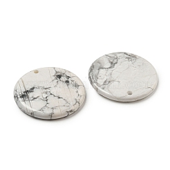 Natural Howlite Pendants&nbsp;G-B071-01D-1