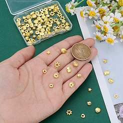 100Pcs 10 Styles Alloy Spacer Beads&nbsp;FIND-PH0059-60
