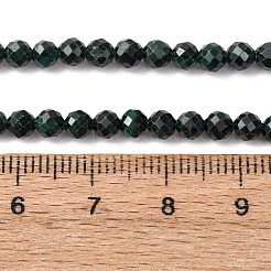 Natural Malachite Beads Strands&nbsp;G-D306-A02-4MM-A01