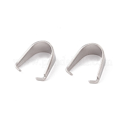 Non-Tarnish 304 Stainless Steel Snap on Bails&nbsp;STAS-P307-13P