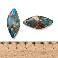 Dyed Natural Imperial Jasper Pendants&nbsp;G-H355-01D