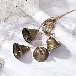 Iron Bell Pendant Decoration&nbsp;HJEW-JM02246