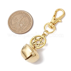 Iron Bell Pendant Decoration&nbsp;HJEW-JM02276-02