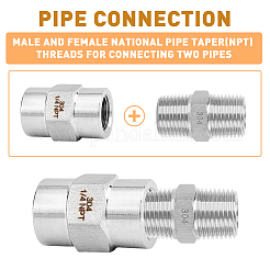 304 Stainless Steel Full Hex Coupling&nbsp;FIND-WH0038-35P