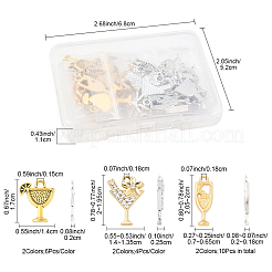 30Pcs Tibetan Style Alloy Pendants&nbsp;FIND-FS0003-83