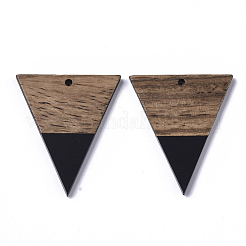 Resin & Walnut Wood Pendants&nbsp;X-RESI-T035-06C