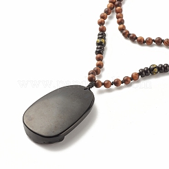 Om Mani Padme Hum Buddhist Necklace&nbsp;NJEW-JN03838
