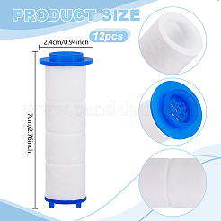 プラスチック製エアフィルター  コラム  ホワイト  70x24mm&nbsp;FIND-WH0139-795