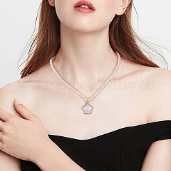 DIY Imitation Pendant Necklace Making Kit&nbsp;DIY-SZ0009-24