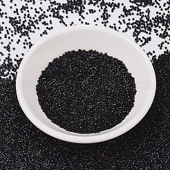 MIYUKIデリカビーズ  シリンダー  日本製シードビーズ  11/0  （db0010)不透明な黒  1.3x1.6mm  穴：0.8mm  約20000個/袋  100 G /袋&nbsp;SEED-J020-DB0010