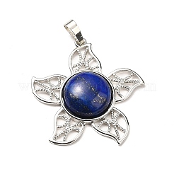 Natural Lapis Lazuli Dyed Pendants&nbsp;G-B033-02P-19