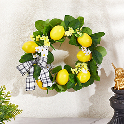 1Pc Cloth & Foam Artificial Lemon Cane Garland&nbsp;DIY-PH0033-27