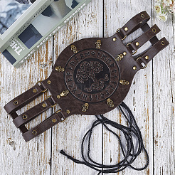 PU Leather Waist Chains for Women&nbsp;AJEW-WH20067-001AG-01