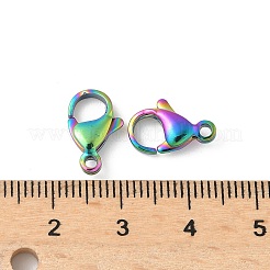 304 Stainless Steel Lobster Claw Clasps&nbsp;STAS-T065-12mm-34RC