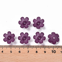 Frosted Acrylic Bead Caps&nbsp;MACR-S371-07A-743