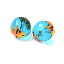Ocean Theme Handmade Glass Enamel Beads&nbsp;LAMP-D304-02E
