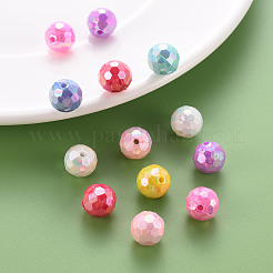 Opaque Acrylic Beads&nbsp;X-TACR-S154-10F
