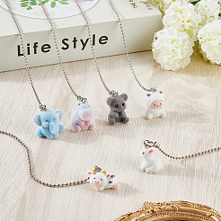 6Pcs Resin Charms Ceiling Fan Pull Chain Extenders&nbsp;HJEW-CP00054