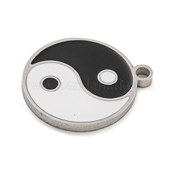 316 Surgical Stainless Steel Enamel Pendants&nbsp;STAS-M073-23P