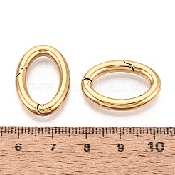 304 Stainless Steel Spring Gate Rings&nbsp;STAS-N115-72B-G