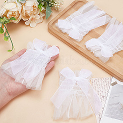 Bowknot Nylon Lace Sleeves&nbsp;DIY-WH0888-538A