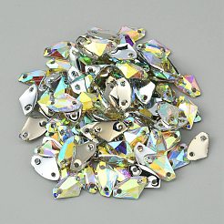 Sew on Rhinestone&nbsp;RESI-WH0034-22E