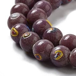 Handmade Nepalese Lampwork Beads&nbsp;LAMP-Z008-09F