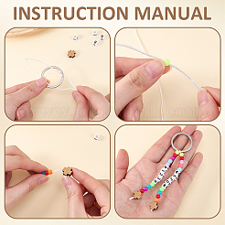 DIY Keychain Making Kits&nbsp;DIY-BM0002-39