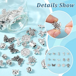 45Pcs 15 Styles Tibetan Style Alloy Beads&nbsp;FIND-YW0006-32