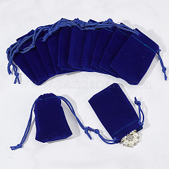 60Pcs Rectangle Velvet Drawstring Pouches&nbsp;TP-NB0001-66C