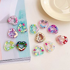 Transparent Acrylic Beads&nbsp;OACR-E029-01