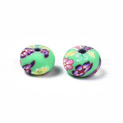 Handmade Polymer Clay Beads&nbsp;CLAY-S092-74