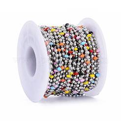304 Stainless Steel Ball Chains&nbsp;CHS-K009-03P