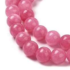 Natural Dyed White Jade Beads Strands&nbsp;G-M402-C03-12