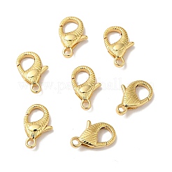 Brass Lobster Claw Clasps&nbsp;KK-J301-19G