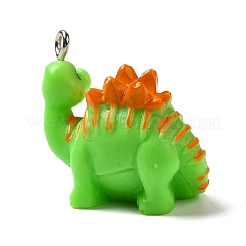 Opaque Resin Pendants&nbsp;RESI-P029-05P-A