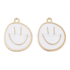 Alloy Enamel Pendants&nbsp;PALLOY-S192-03G