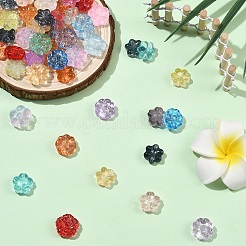 120Pcs 4 Styles Transparent Normal Glass Beads&nbsp;GLAA-YW0005-83