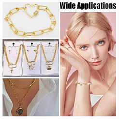 8Pcs 8 Styles Brass Micro Pave Cubic Zirconia Screw Carabiner Lock Charms&nbsp;KK-GA0002-01