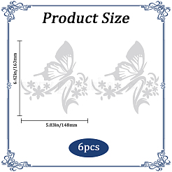 PVC Butterfly Car Decals&nbsp;ST-WH0005-02A