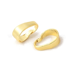 真鍮製バチカン  長持ちメッキ  ラックめっき  ゴールドカラー  9x5.8x3.5mm  穴：7.5x5mm&nbsp;KK-F932-01C-G