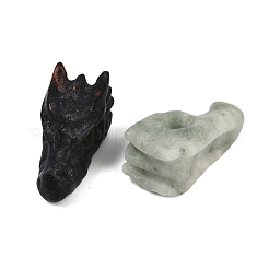 Natural Gemstone Dragon Healing Figurines&nbsp;DJEW-D010-01
